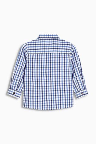 Long Sleeve Gingham Shirt (3mths-6yrs)